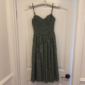 Jessica Simpson Olive Midi Dress